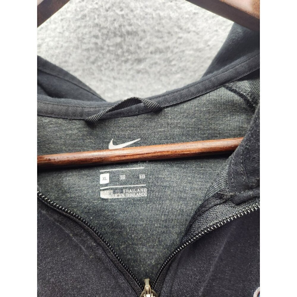 Nike Black Zip-Up Hoodie XL - Picture 3 of 4